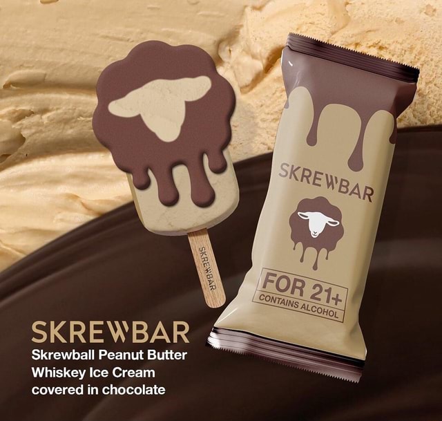 Skrewball peanut 2025 butter whiskey icecream