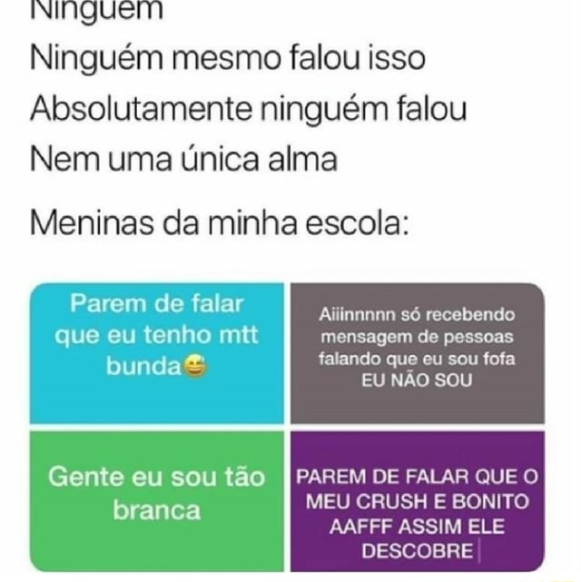 🇧🇷 MENINAS NÃO PODEM FALAR M3RD@! 🙄