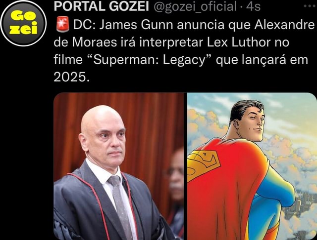 James Gunn anuncia 'Superman: Legacy' em 2025 e outros filmes e