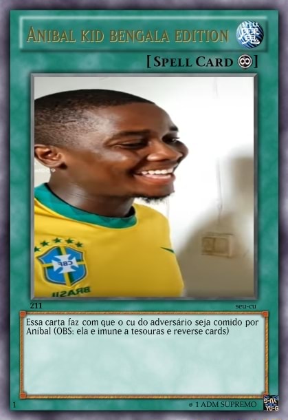 Quando essa carta é ativada o seu adversário perde a batalha  instantaneamente uno reverse card não fuciona contra essa carta - iFunny  Brazil