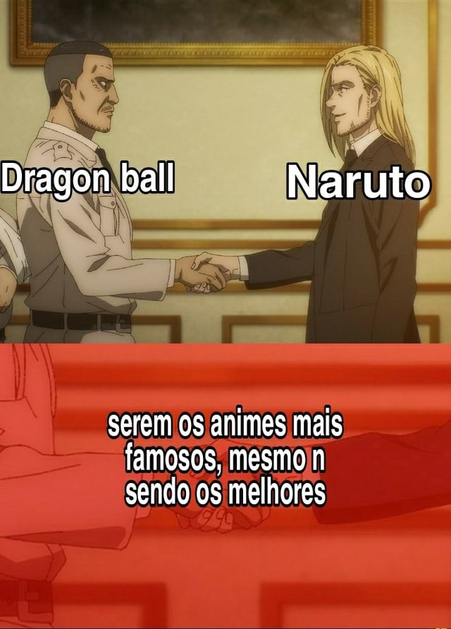 Os 6 ANIMES mais FAMOSOS do MUNDO! #naruto #onepeace #dragonball #ani