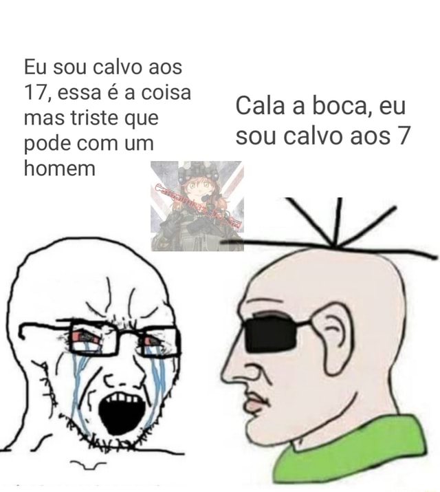 eu sou calvo? 