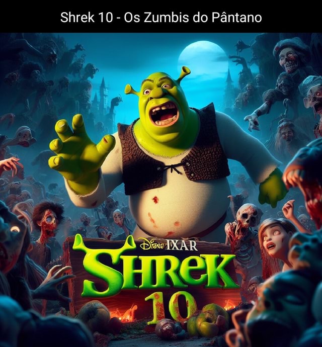 Shrek 20 - O Genocídio das Motosserras - iFunny Brazil