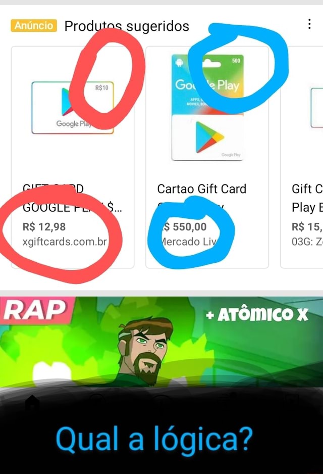 Pegando o Código do Gift Card sem precisar raspar 