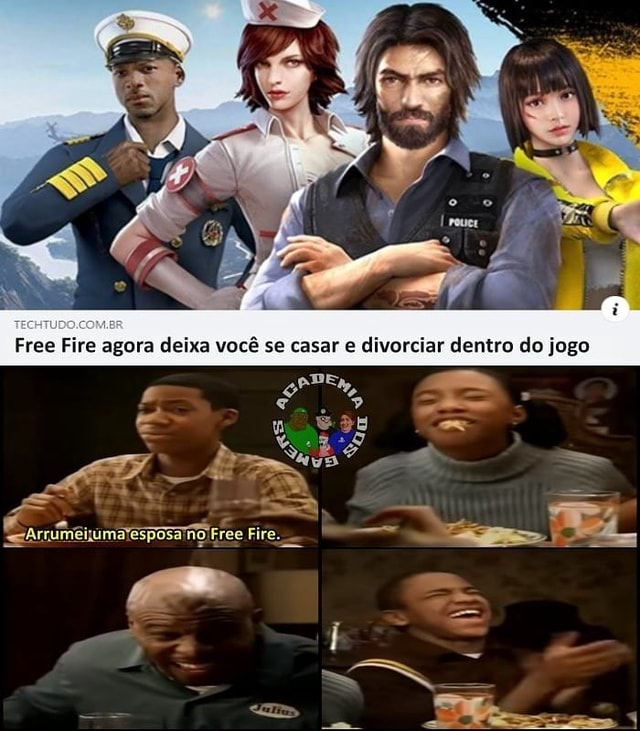 Sim, eu falo que Free Fire é jogo de corno em 2020. Gostaram da piada? É  claro que gostaram pq nunca perde a graça. Ei, espera, vc achou sem graça?  deve ser