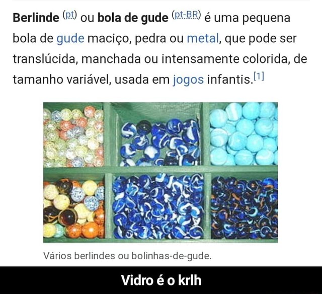 Bola de Gude, Bola de vidro maciço, pedra, ou metal, normal…