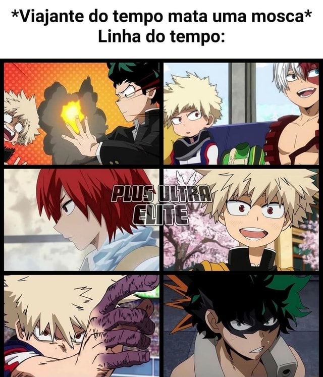 Viajante do tempo mata uma mosca! *animação de nanatsu no taizai - iFunny  Brazil