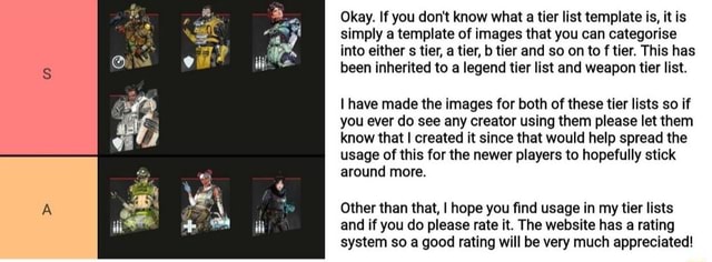 Behold for nobody in particular, my tier list for Dark Souls 3 weapons in  dueling / te. TiERMAKER ss I I - iFunny Brazil