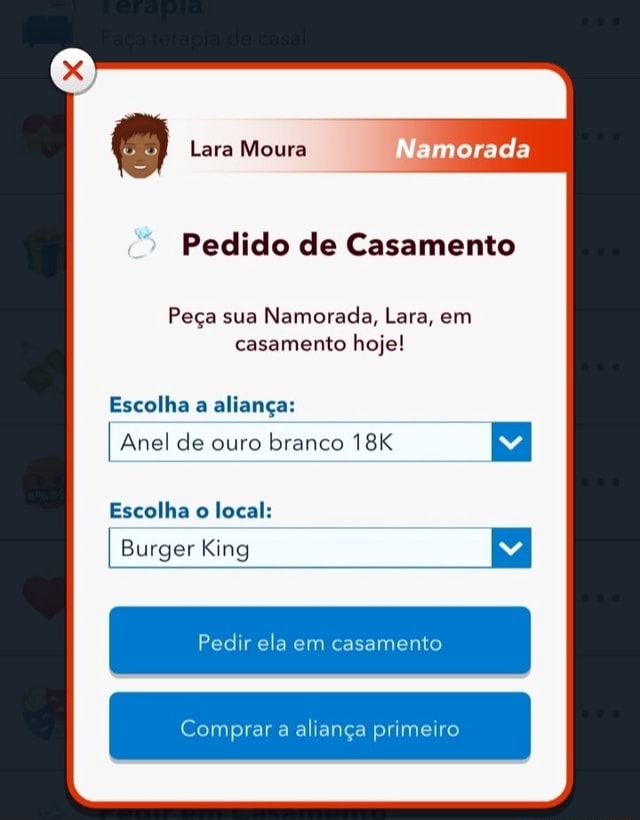 FUI PEDIDO EM NAMORO! - BitLife 