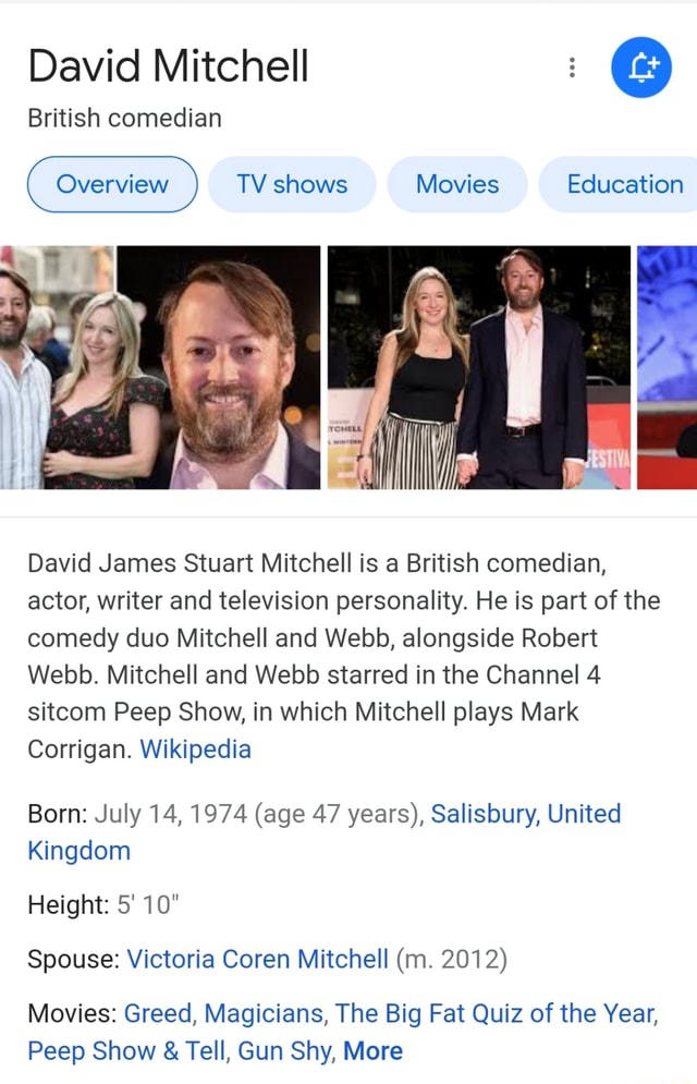 David Mitchell (comedian) - Wikipedia
