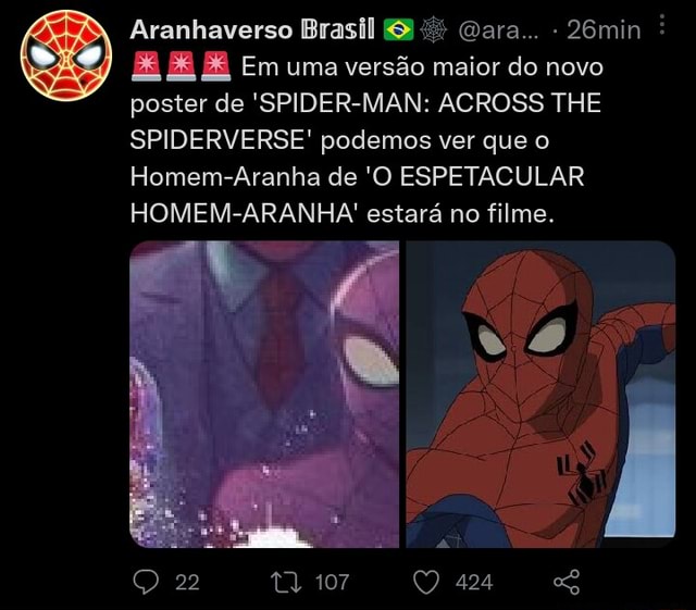 X 上的 Spider-Man Brasil 🕸️：「Homem-Aranha (2016) Status