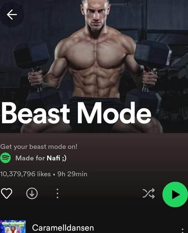 Beast Mode Get Your Beast Mode On! Made For Nafi 10,379,796 Likes Sh ...