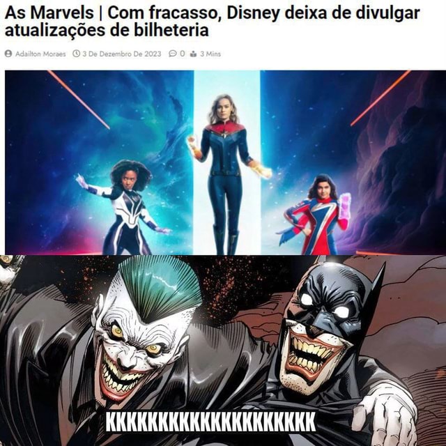 Qual precisa ser a bilheteria de 'As Marvels' para não ser um fracasso? -  Versus