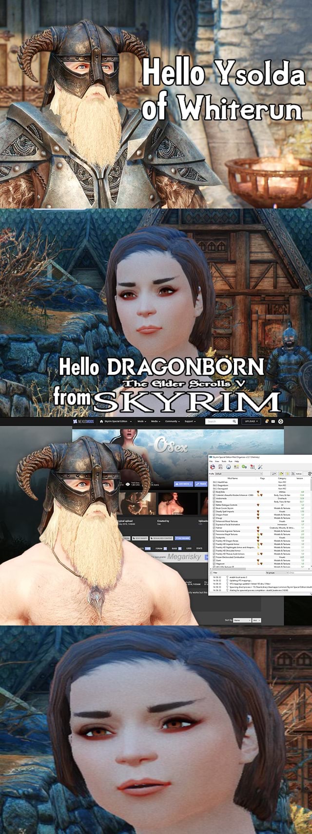 Hello Ysolda - Hello Ysolda of Whiterun Hello DRAGONBORN from KY RI M -  iFunny Brazil