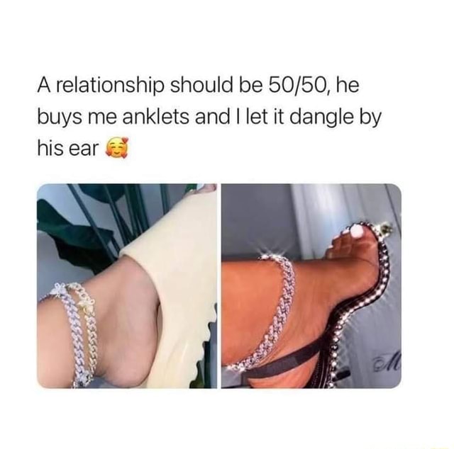 Relationship anklets deals