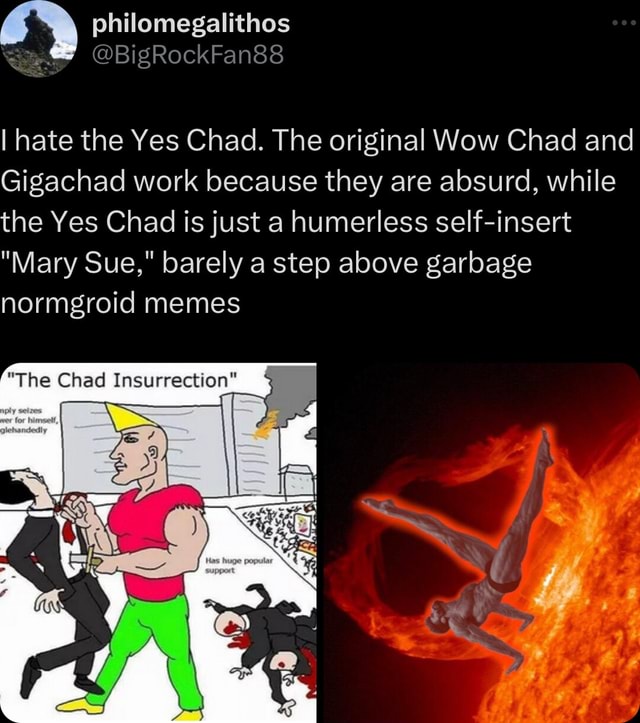 Meme Creator - Funny Chad YeahI fisted him!!!! Meme Generator at  !