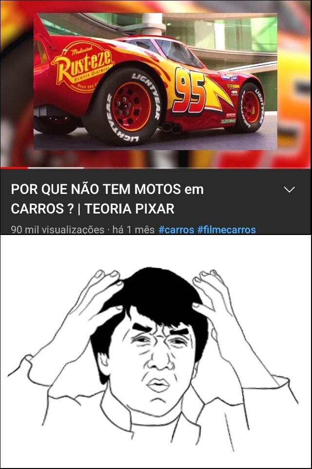 POR QUE NÃO TEM MOTOS em CARROS ?