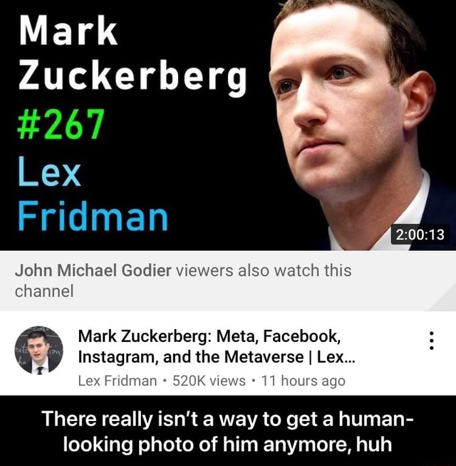 267 – Mark Zuckerberg: Meta, Facebook, Instagram, and the Metaverse