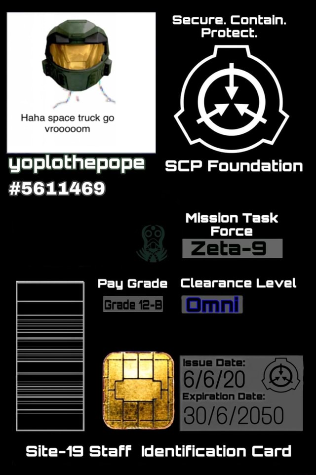 Updated SCP wallpaper - SCP Foundation Secure. Contain. Protect - iFunny