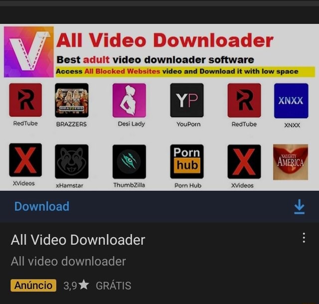 Desilady Download - All Video Downloader Best adult video downloader software Access All  Blocked Websites video and Download it with low space RedTube BRAZZERS Desi  Lady YouPorn RedTube XNXX ThumbzZilla Porn Hub XVideos Download All