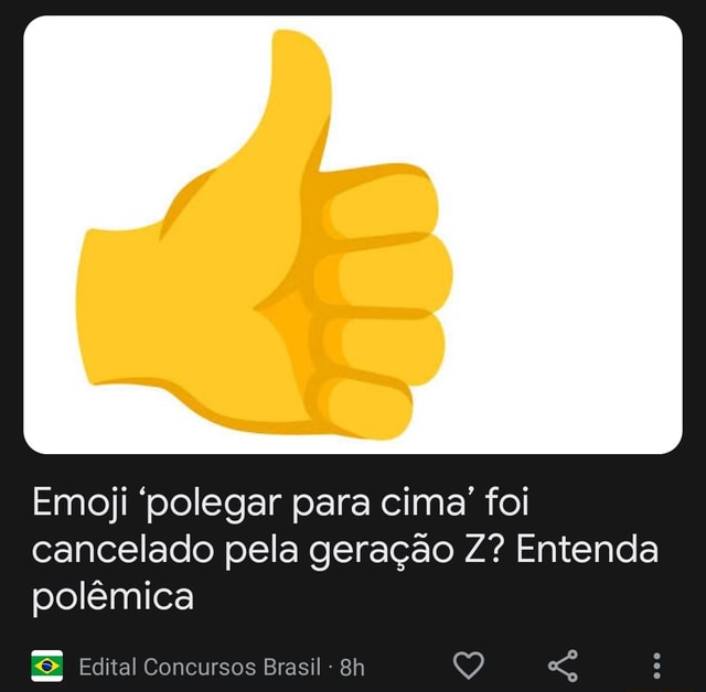 Últimas Notícias Emoji - Edital Concursos Brasil