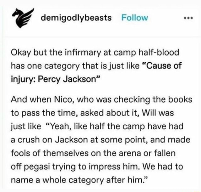 The Infirmary  Camp Half-Blood (Roleplay) Amino