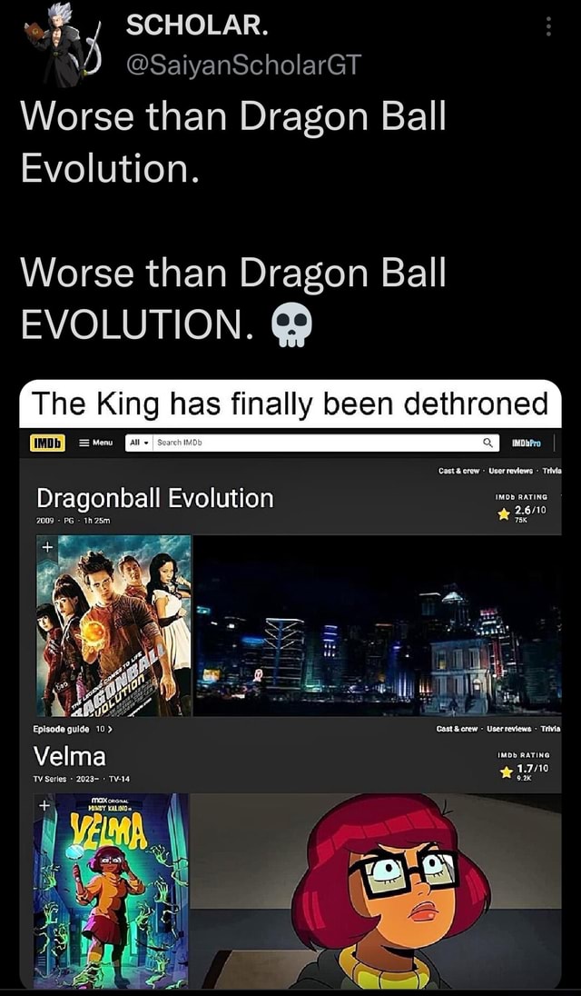 velma and dragon ball evolution｜TikTok Search