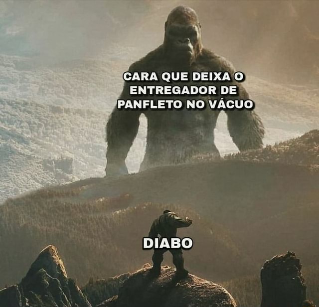 CARA QUE DEIXA 'O ENTREGADOR DE PANFLETO NO VÁCUO - iFunny Brazil
