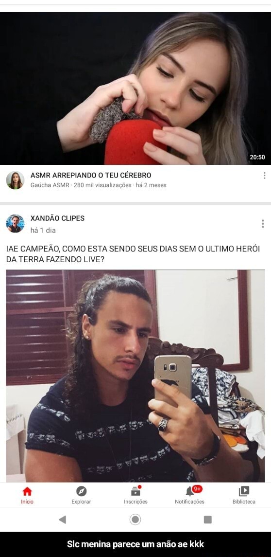 Menina do ASMR 