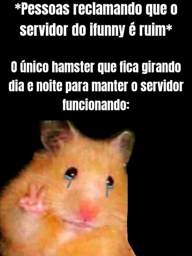 *Pessoas reclamando que 0 servidor do ifunny é ruim* único