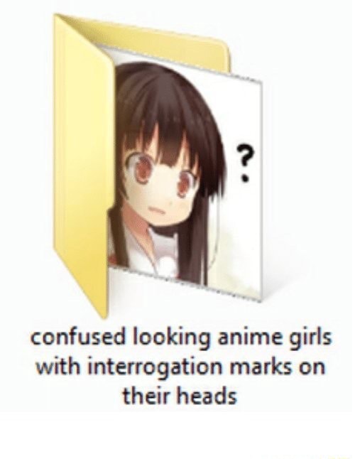 Premium AI Image | surprised anime girl face Confused Cross eyed mouth open  sticking tongue out