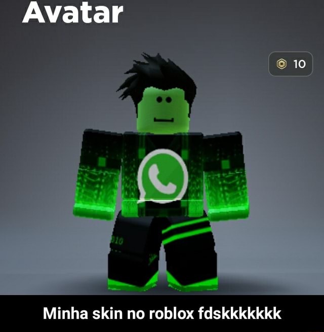 Desenho da Minha skin do Roblox~