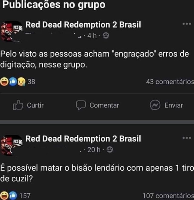 2IMICROSEGUNDOS RED DEAD REDEMPTION fino senores - iFunny Brazil