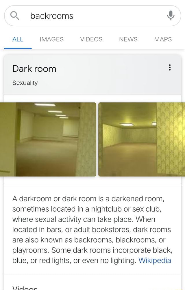 Dark room (sexuality) - Wikipedia