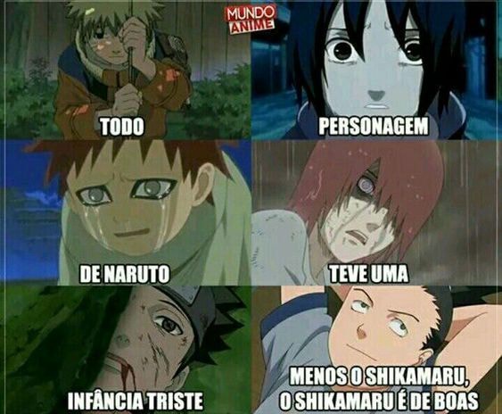 AS 8 INFÂNCIAS MAIS TRISTES EM NARUTO