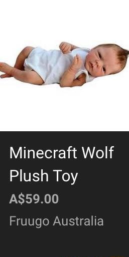 Minecraft Wolf Plush Toy fruugo.co.uk - iFunny Brazil