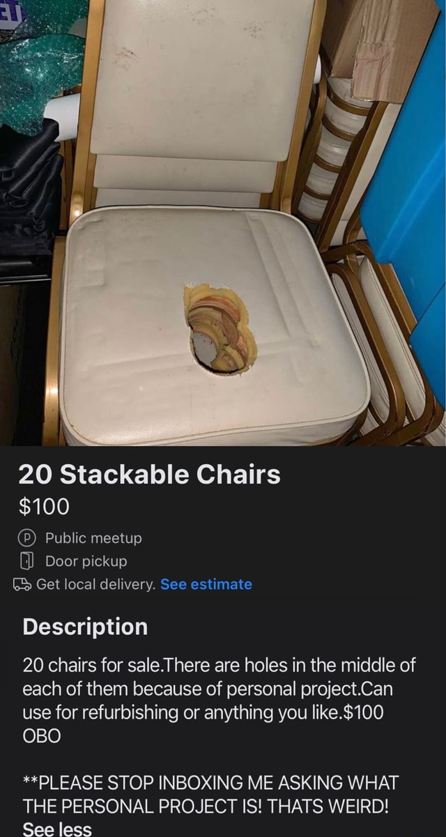 Weird chairs for discount sale