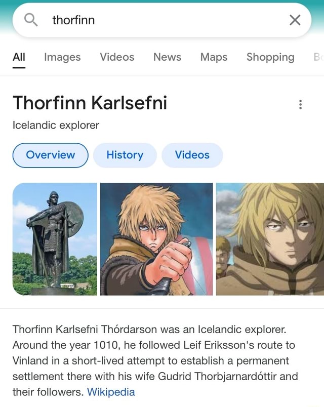 Thorfinn Karlsefni - Wikipedia
