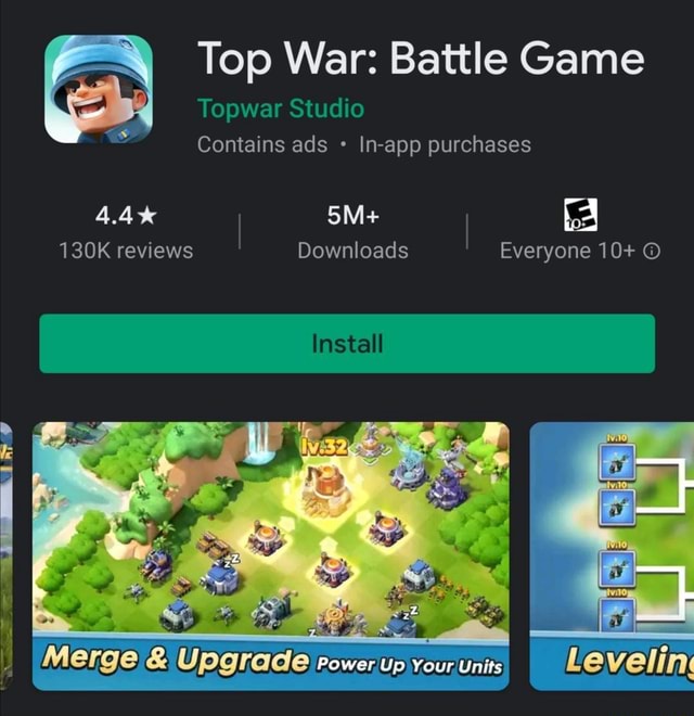 Top War Battle Game Topwar Studio Contains ads Inapp purchases 4.4