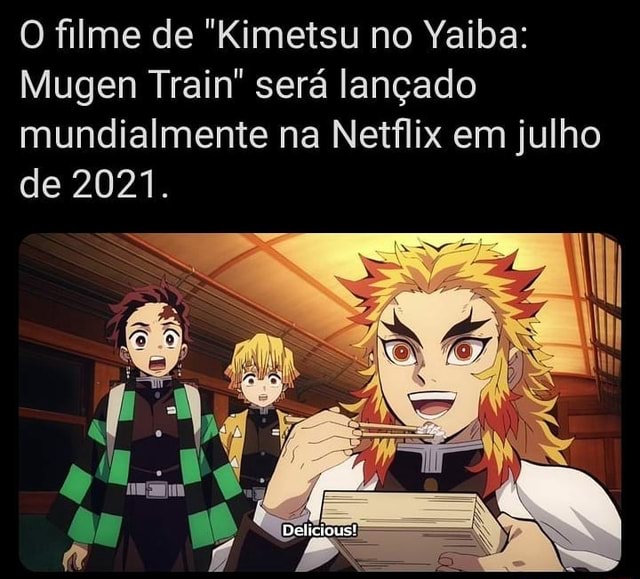 Agora não é meme!!! Link do filme - Kimetsu no Yaiba BR