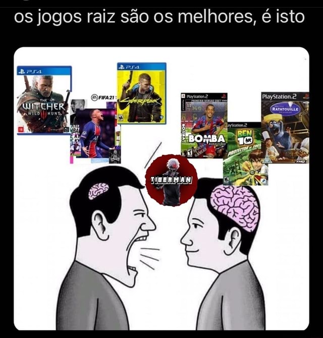 O x SERUM DOS MELHORES JOGOS: DE* TODOS; os TEMPOS a - iFunny Brazil