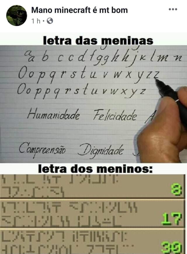 ES Meninos: ainnnn (5) não peguei minecraft de graça. Homens: MINECRAFT DE  GRAÇA POR 2 DIAS - COMO EXIGIR O CUMPRIMENTO DE OFE Seus Direitos - 21  mil visualizações - há 21 horas - iFunny Brazil