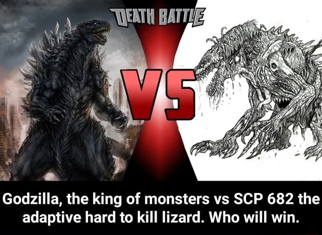 SCP-682 vs Shin Godzilla