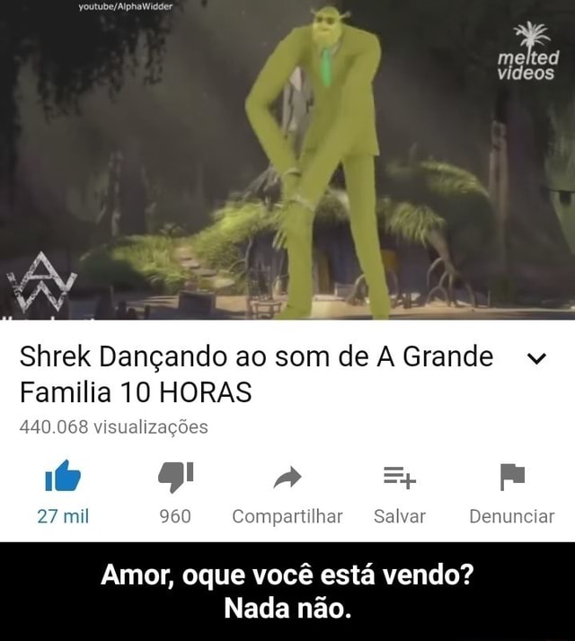 meme do shrek dancando