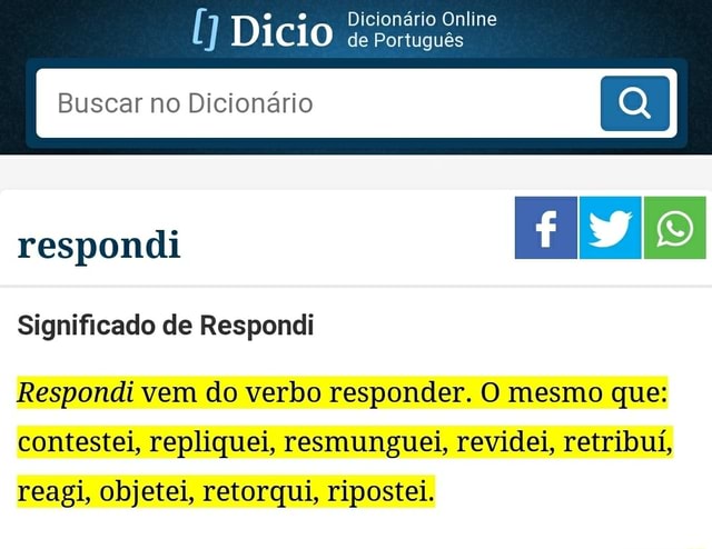 Réquie - Dicio, Dicionário Online de Português