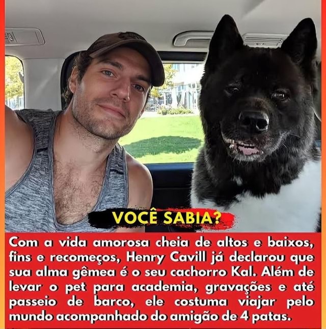 Conhece mais do que qualquer um: Você sabia que Henry Cavill é um