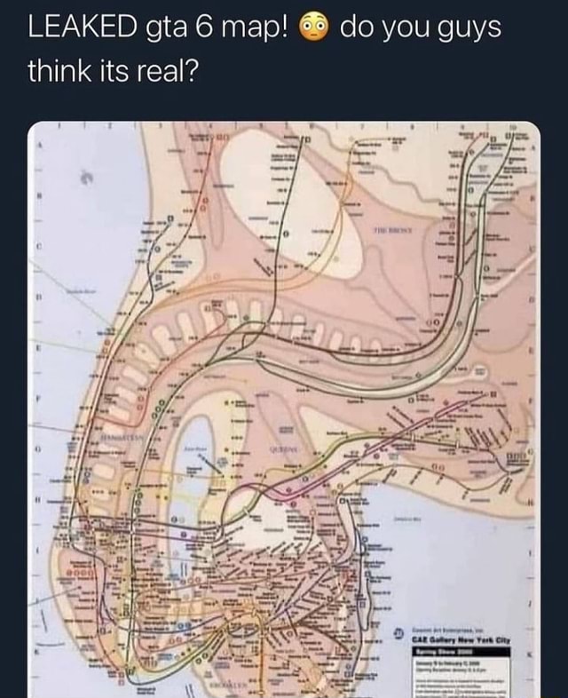 GTA VI map leaked - iFunny