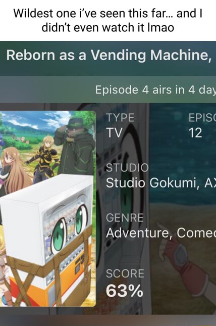 Reborn as a Vending Machine episode 4 release date