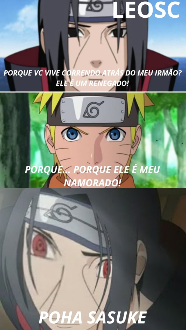 Sabe quem fica correndo igual o Naruto? - iFunny Brazil