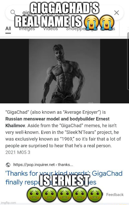 GIGACHAD is REAL and he's Russian 🇷🇺 